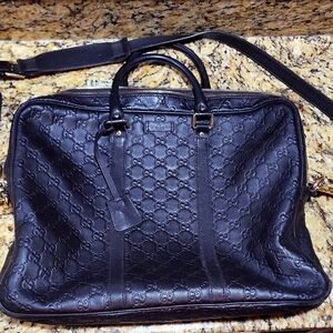Gucci Guccissima Briefcase in like new condition